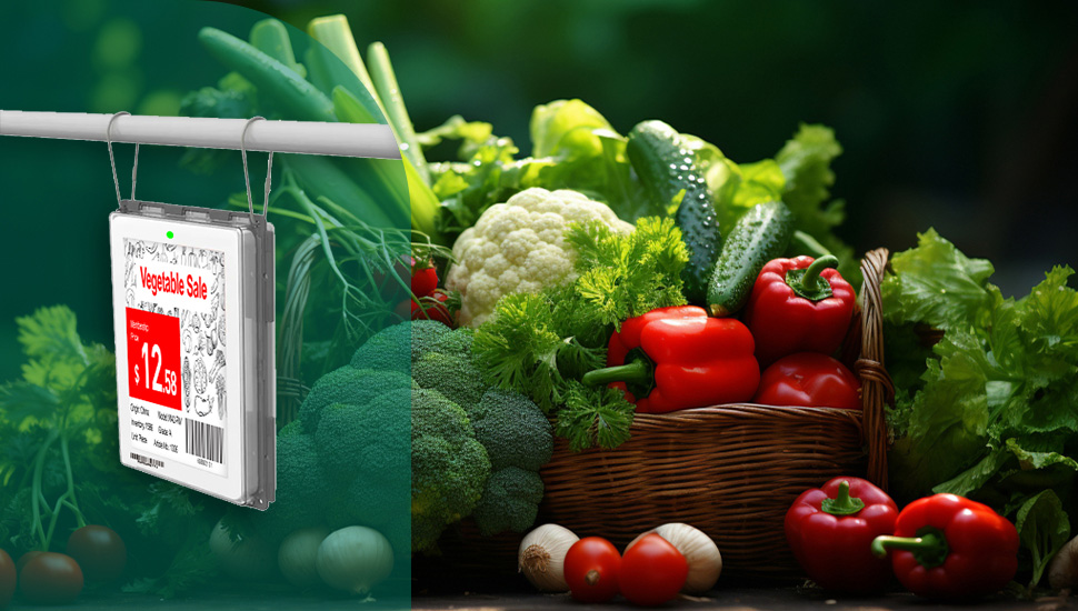 Tablero de exposición colgante de doble cara