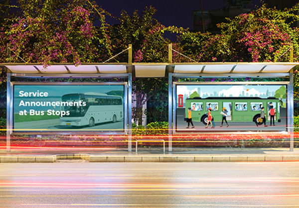 Pantallas digitales para el tráfico inteligente en EE. UU.