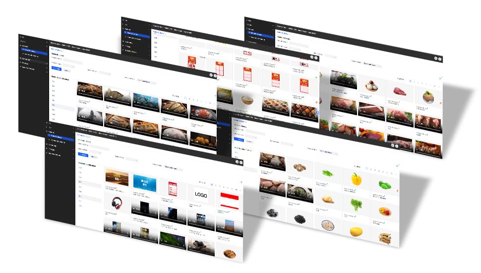 Amplia biblioteca de plantillas